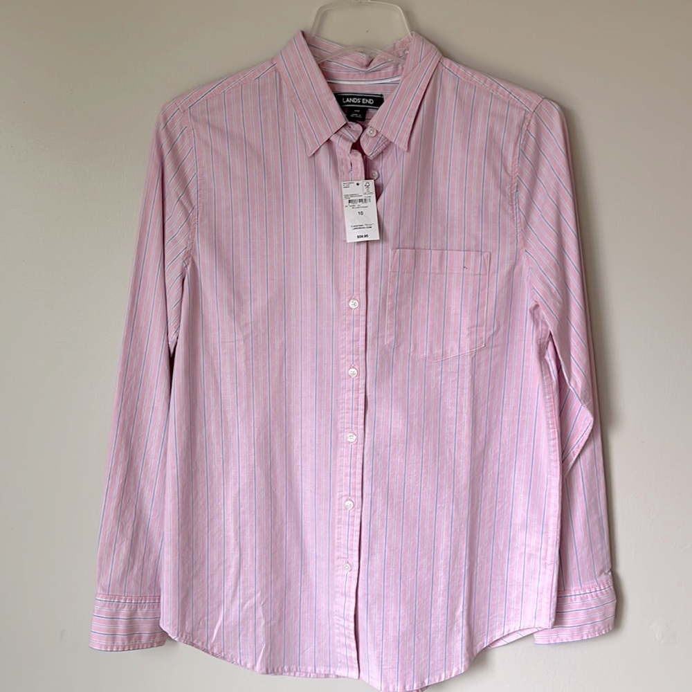 BNWT Lands End Button Down